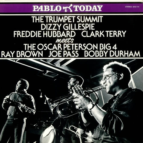 DIZZY GILLESPIE - The Trumpet Summit Meets The Oscar Peterson Big 4 cover 