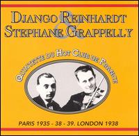 DJANGO REINHARDT - Django Reinhardt at the Hot Club Of France cover 