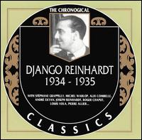 DJANGO REINHARDT - The Chronological Classics: Django Reinhardt 1934-1935 cover 