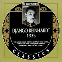 DJANGO REINHARDT - The Chronological Classics: Django Reinhardt 1935 cover 
