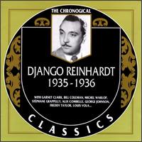 DJANGO REINHARDT - The Chronological Classics: Django Reinhardt 1935-1936 cover 