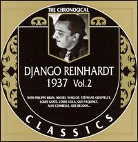 DJANGO REINHARDT - The Chronological Classics: Django Reinhardt 1937, Volume 2 cover 