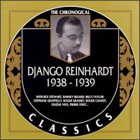 DJANGO REINHARDT - The Chronological Classics: Django Reinhardt 1938-1939 cover 