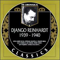 DJANGO REINHARDT - The Chronological Classics: Django Reinhardt 1939-1940 cover 