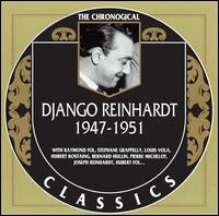 DJANGO REINHARDT - The Chronological Classics: Django Reinhardt 1947-1951 cover 