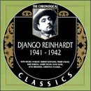 DJANGO REINHARDT - The Chronological Classics: Django Reinhardt 1941-1942 cover 
