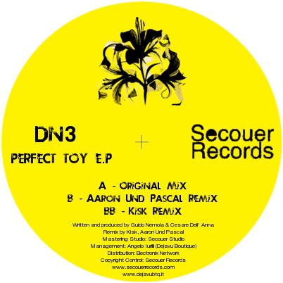 DN3 - Perfect Toy EP cover 