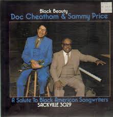 DOC CHEATHAM - Doc Cheatham & Sammy Price ‎: Black Beauty cover 