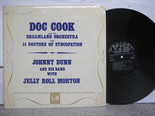 DOC COOK - Doc Cook And His Dreamland Orchestra And 14 Doctors Of Syncopation / Johnny Dunn And His Band With Jelly Roll Morton cover 