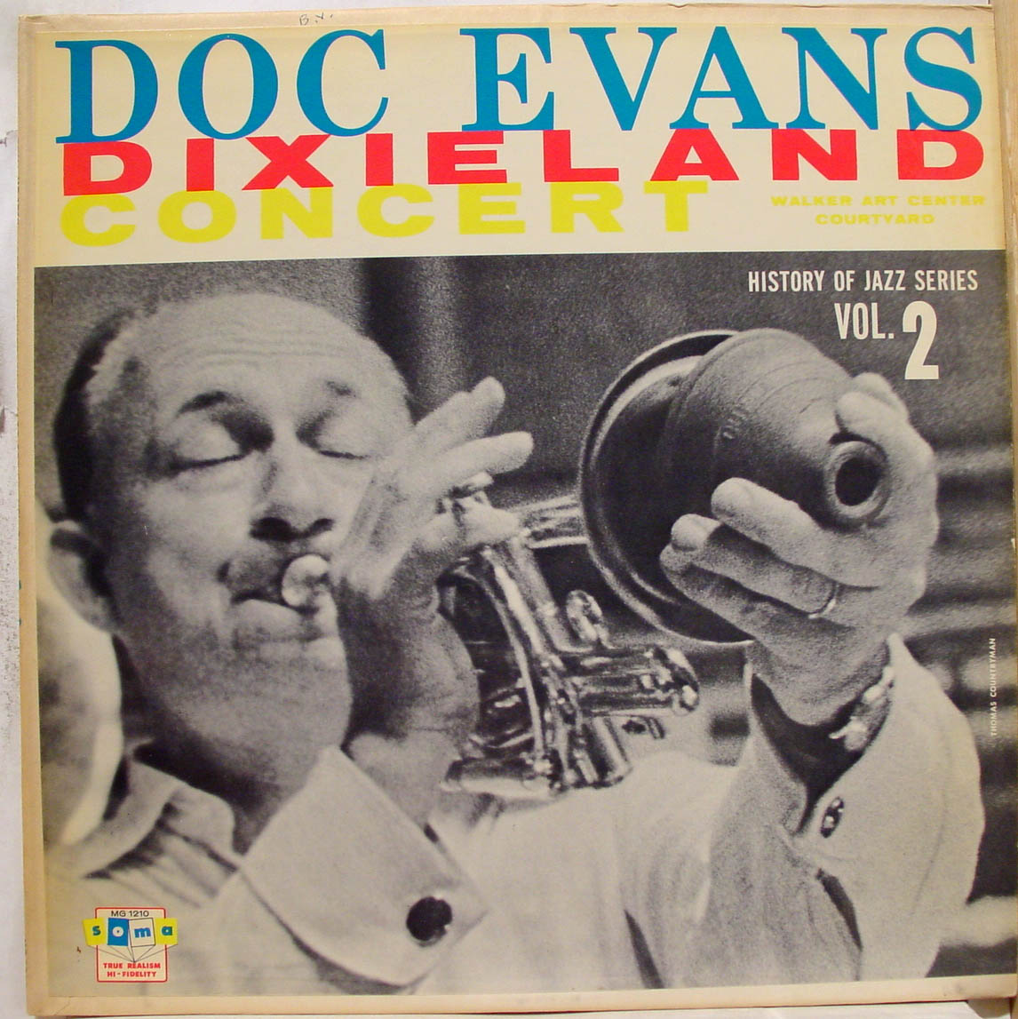 DOC EVANS - Dixieland Concert Vol 2 cover 