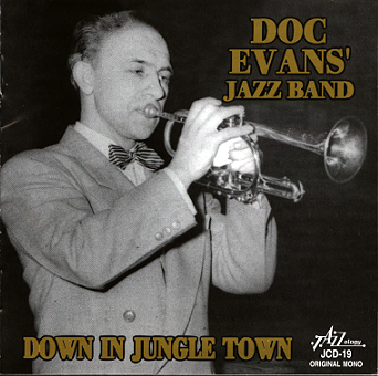 DOC EVANS - Down in Jungle Town cover 
