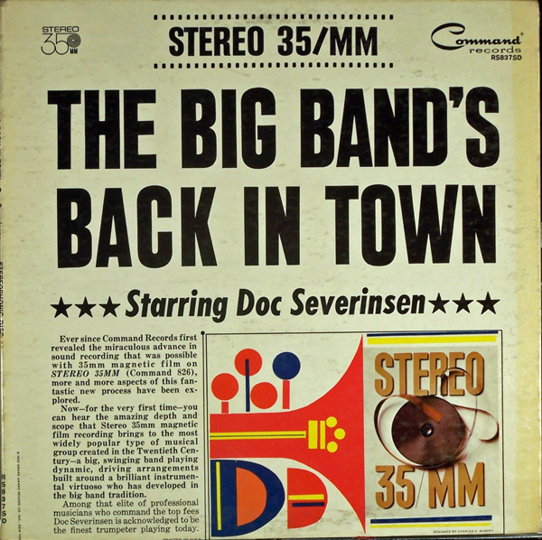 DOC SEVERINSEN - The Big Band's Back In Town cover 