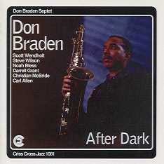 DON BRADEN - Don Braden Septet : After Dark cover 