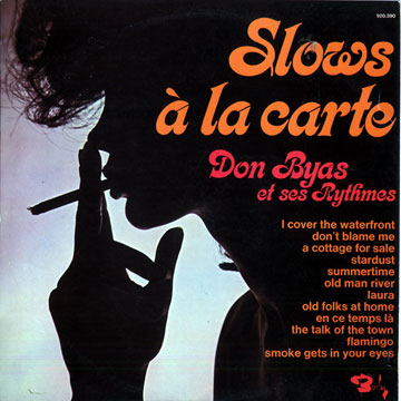 DON BYAS - Slows A La Carte (aka Don Byas In Paris 1950-1952) cover 