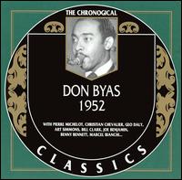 DON BYAS - The Chronological Classics: Don Byas 1952 cover 