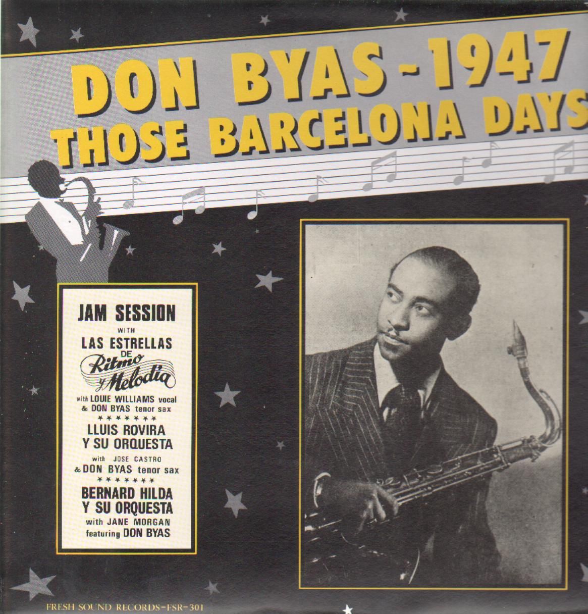 DON BYAS - Those Barcelona Days cover 