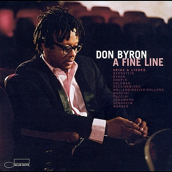 DON BYRON - A Fine Line: Arias & Lieder cover 