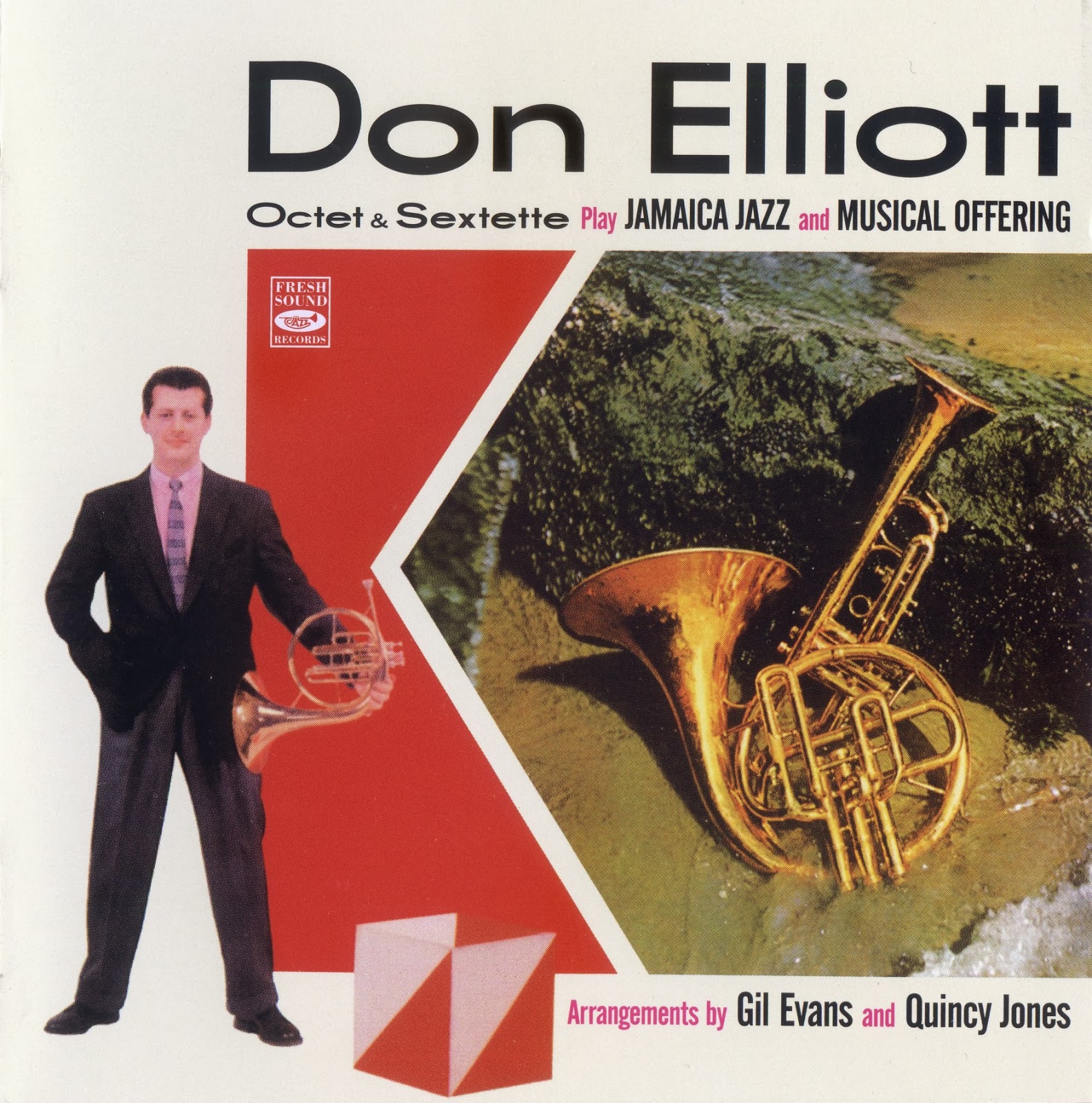 DON ELLIOTT - Don Elliot Octet & Sextette (Jamaica Jazz + Musical Offering) cover 