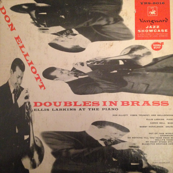 DON ELLIOTT - Don Elliott Featuring Ellis Larkins, Piano : Doubles In Brass cover 