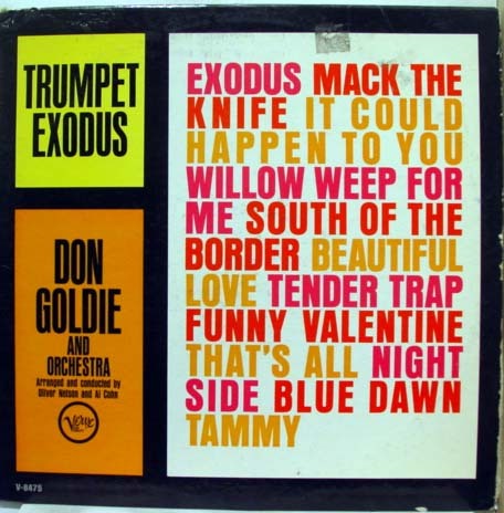 DON GOLDIE - Trumpet Exodus cover 