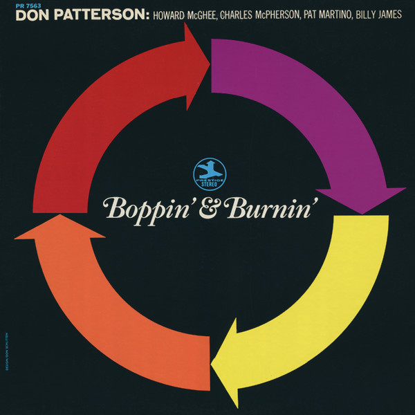 DON PATTERSON - Boppin' & Burnin' cover 