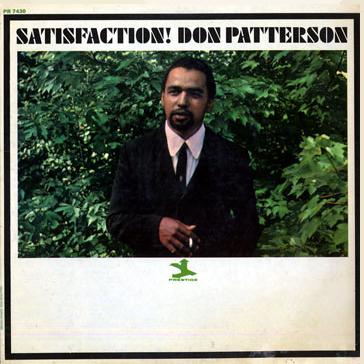 DON PATTERSON - Satisfaction! cover 
