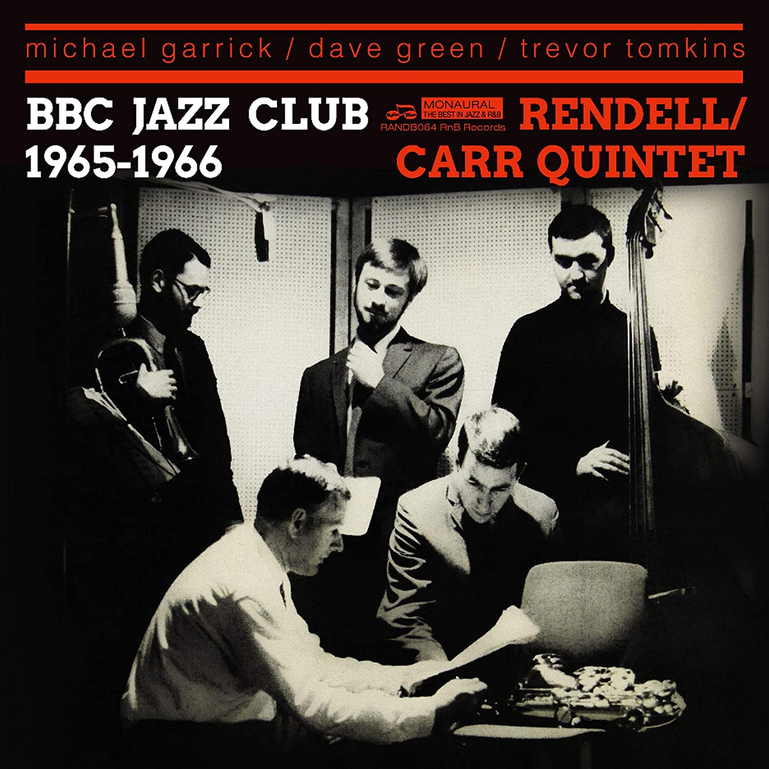 DON RENDELL - Rendell - Carr Quintet : BBC Jazz Club Sessions 1965-1966 cover 
