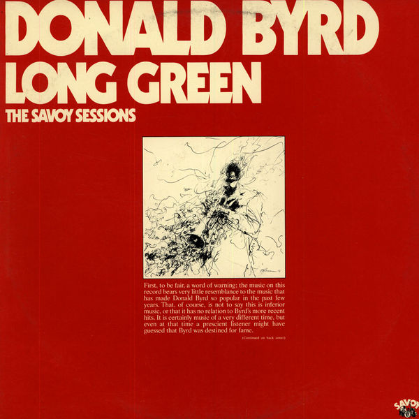 DONALD BYRD - Long Green cover 