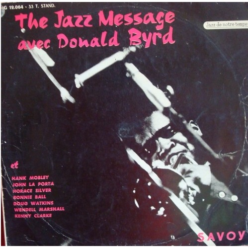 DONALD BYRD - The Jazz Message Avec Donald Byrd cover 