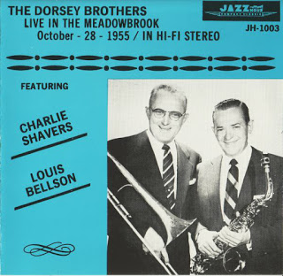 DORSEY BROTHERS - Live In The Meadowbrook, October 28, 1955 cover 