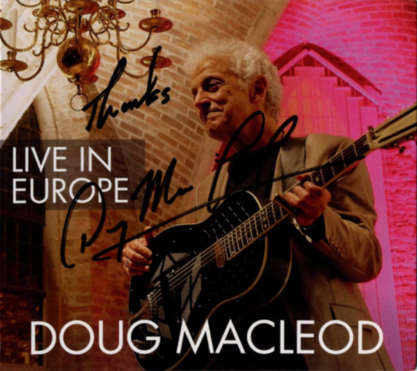 DOUG MACLEOD - Live In Europe cover 