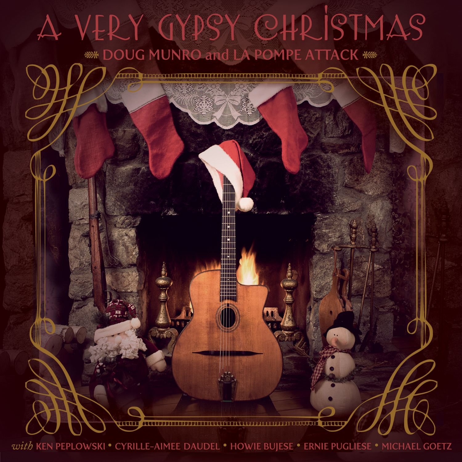 DOUG MUNRO - Doug Munro And La Pompe Attack : A Very Gypsy Christmas cover 