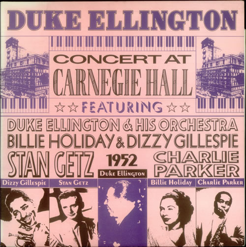 DUKE ELLINGTON - Concert At Carnegie Hall cover 