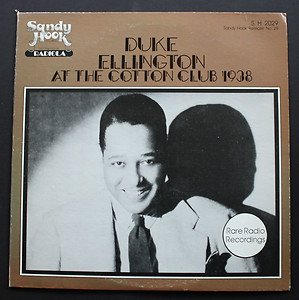 DUKE ELLINGTON - Duke Ellington At The Cotton Club 1938 cover 