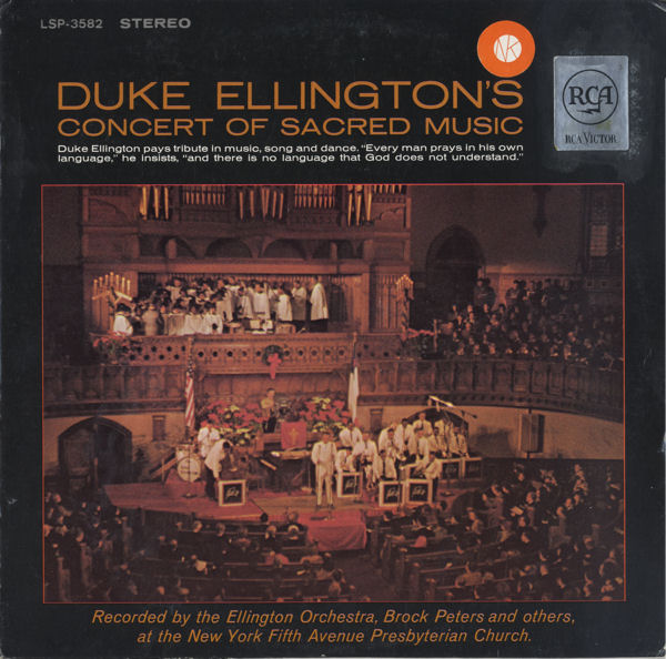 DUKE ELLINGTON - Duke Ellington's Concert Of Sacred Music cover 