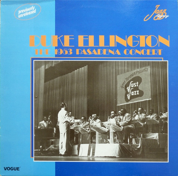 DUKE ELLINGTON - The 1953 Pasadena Concert cover 