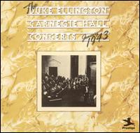 DUKE ELLINGTON - The Carnegie Hall Concerts - January 1943 cover 