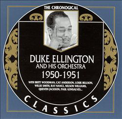 DUKE ELLINGTON - The Chronogical Duke Ellington And His Orchestra 1950-1951 cover 
