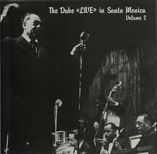 DUKE ELLINGTON - The Duke 'Live' In Santa Monica Volume 2 cover 