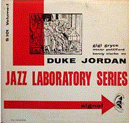 DUKE JORDAN - Do it Yourself Jazz Vol. 1 cover 