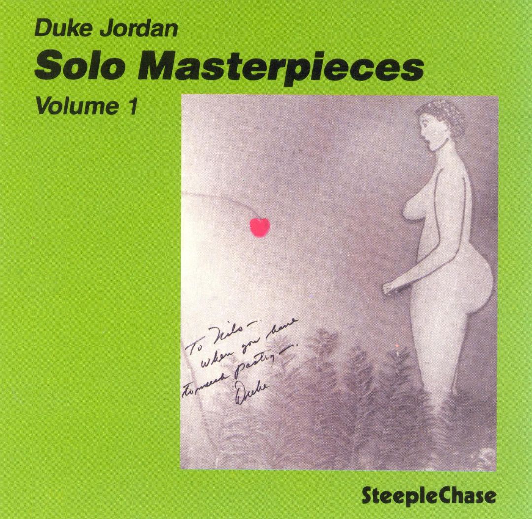 DUKE JORDAN - Solo Masterpieces, Vol. 1 cover 
