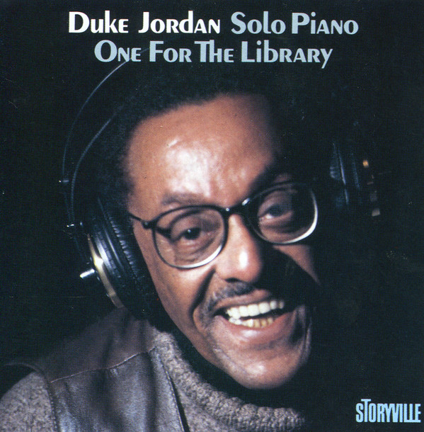 DUKE JORDAN - Solo Piano - One For The Library cover 
