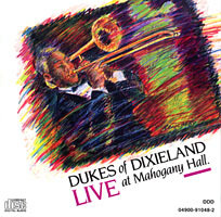 DUKES OF DIXIELAND (1975) - Live At Mahogany Hall cover 
