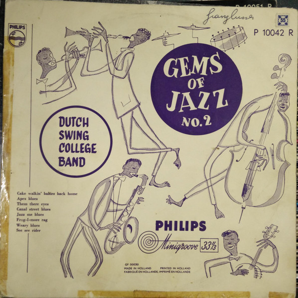 DUTCH SWING COLLEGE BAND - Gems Of Jazz No. 2 (aka Dutch Swing College Band) cover 