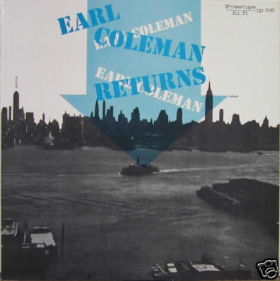 EARL COLEMAN - Earl Coleman Returns cover 