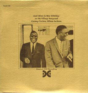 EARL HINES - Earl Hines & Roy Eldridge : At The Village Vanguard cover 