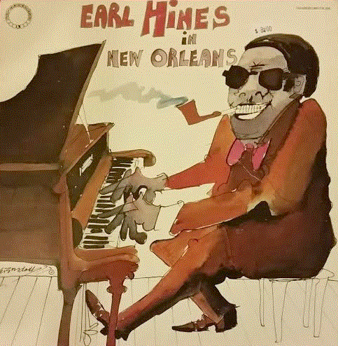 EARL HINES - Earl Hines in New Orleans cover 