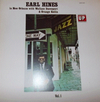EARL HINES - Earl Hines In New Orleans - Vol. 1 cover 