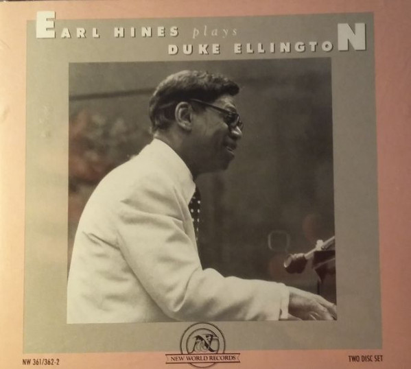 EARL HINES - Earl Hines Plays Duke Ellington cover 