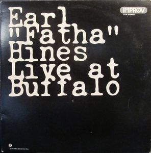 EARL HINES - Live At Buffalo cover 